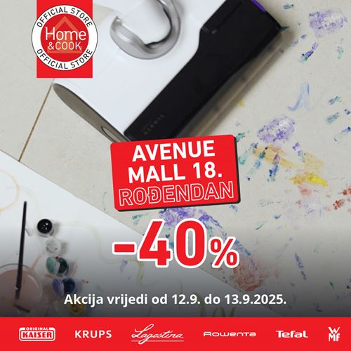 AVENUE MALL 18. ROĐENDAN -40%